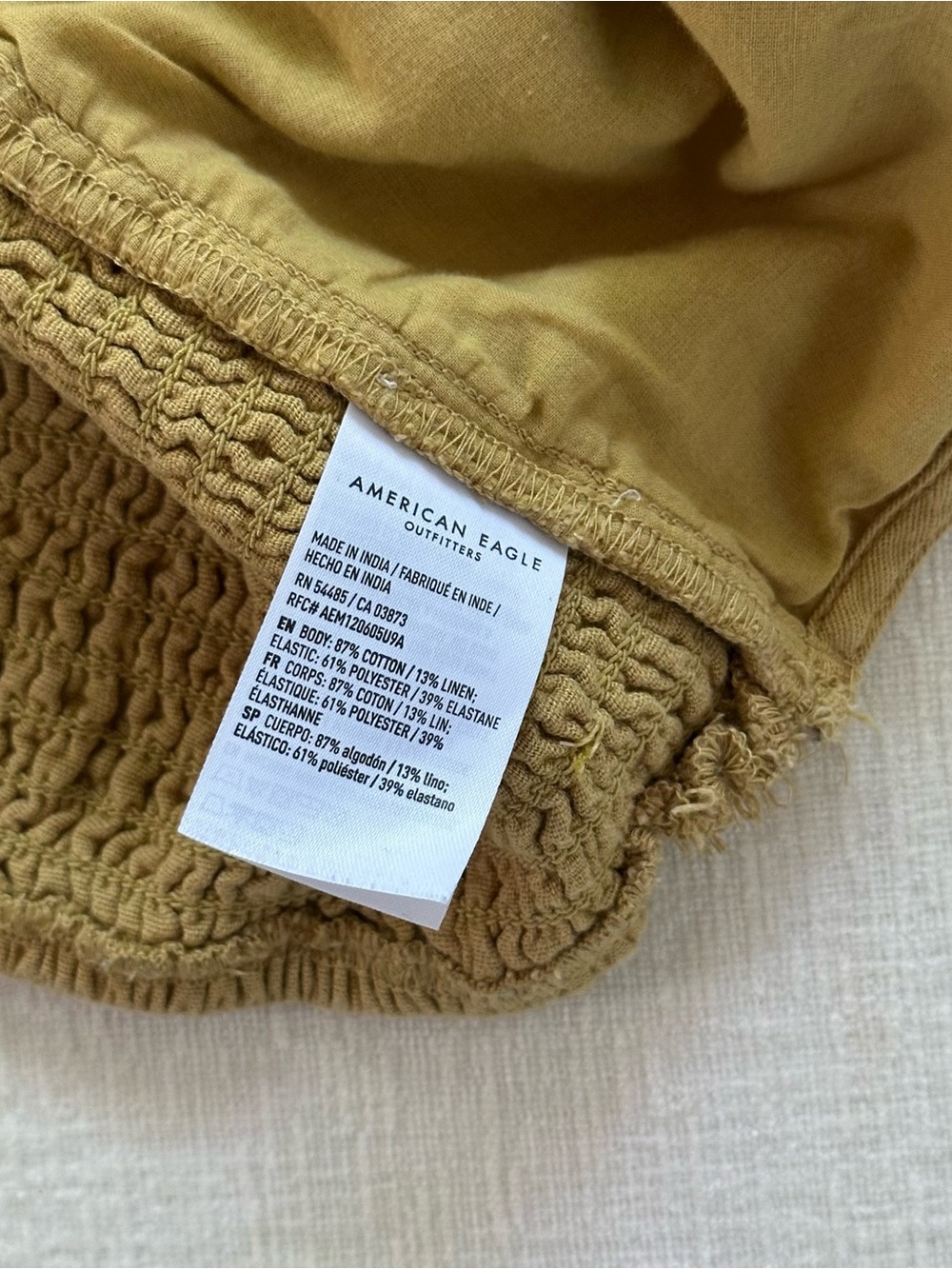 linen AE top - Picture 4 of 4